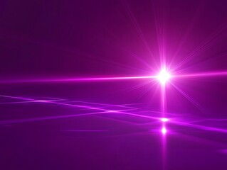 Purple Abstract Light Rays