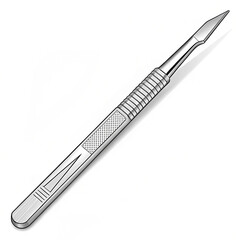 "Precision Surgical Scalpel – Stainless Steel Blade & Handle"