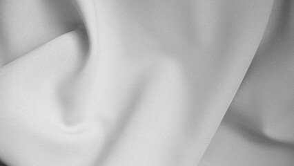 Fabric. Thread structure of fabric. Folds. Play of light and shadow. Background.