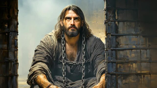 The messenger and precursor of Jesus Christ imprisoned by royal decree 4K