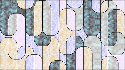 Geometric shapes Wallpaper walldecoration BG Design 976.eps