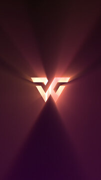 Back Light Gradient Vertical Logo Reveal 200