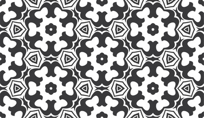 Black & White Seamless Pattern