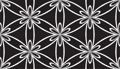 Black & White Seamless Pattern