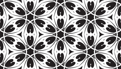 Black & White Seamless Pattern