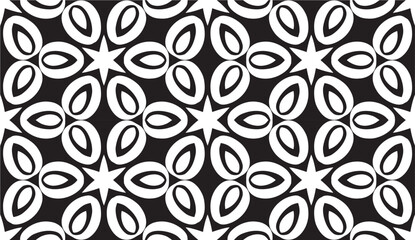 Black & White Seamless Pattern