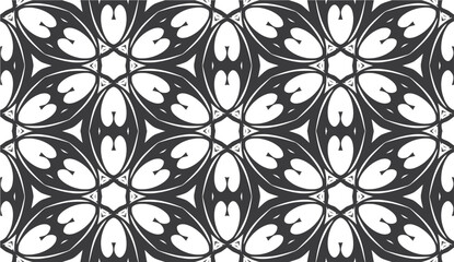 Black & White Seamless Pattern