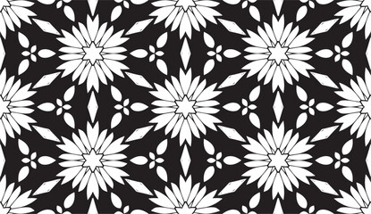 Black & White Seamless Pattern