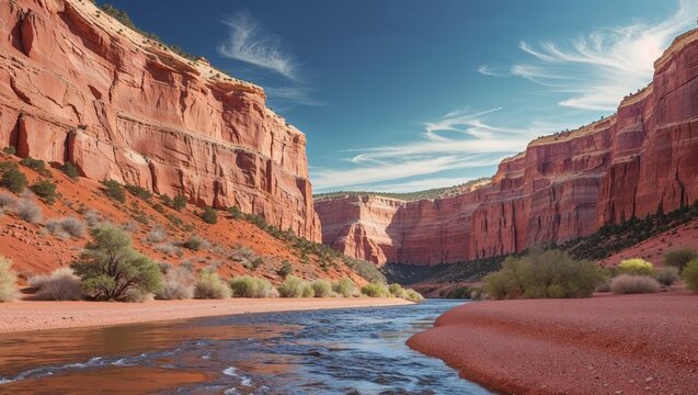 Horseshoe Bend Canyon and the Colorado River