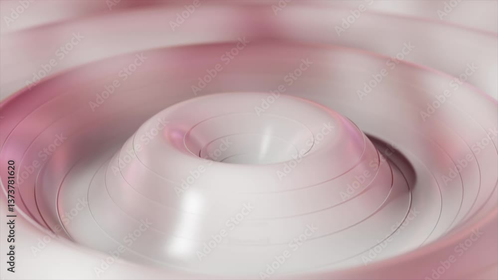 Poster smooth concentric circles expand and contract, creating a mesmerizing visual effect, ideal for proje