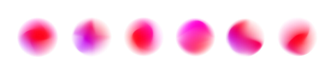 PNG gradation radial abstract shape light png gradient blur circle blurry blue element vector colours round fluid mesh blob neon red sphere purple pink aura form bubble blend yellow three-dimensional	