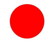 red circle shape-transparents background