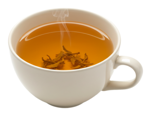 温かいハーブティー 優しく香る