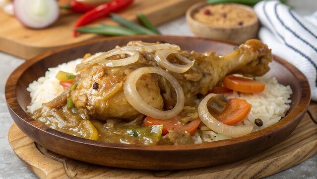 Chicken Yassa with Onion Sauce &ndash; Traditional African Comfort Food