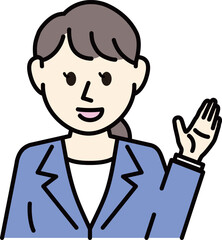 スーツの男性