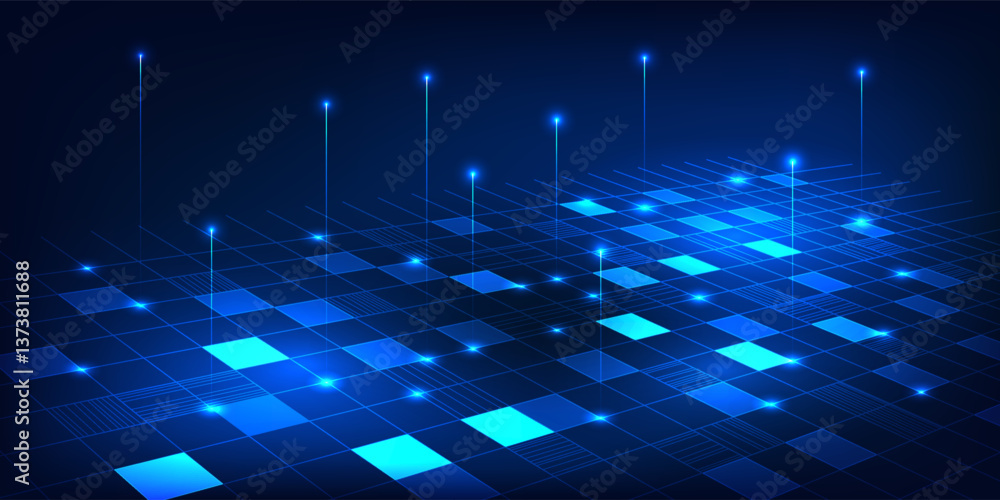 Poster data technology the rising data grid using technologies to store, process, analyze big data, ai, mac