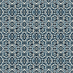 Obraz premium Mesmerizing Optical Illusion Seamless Pattern – Perfect for Textile and Fashion Design