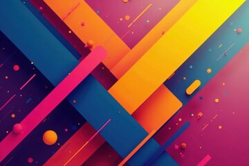 Geometric abstract wallpaper with bold lines and shapes, pattern, wallpaper
