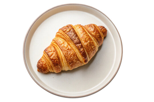 croissant on a plate