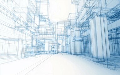 Urban Architectural Sketch  Suitable for professional presentation