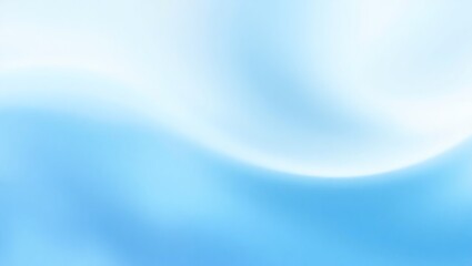 Smooth Flowing Blue Abstract Waves Background
