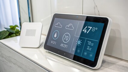 Smart Home Control Panel and Sensor