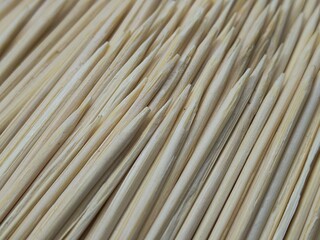 close up of Toothpicks