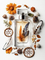 Native American Fragrance on White