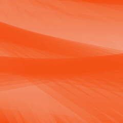 Abstract Orange Background with Soft Lines