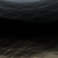Obraz premium Abstract Dark Underwater Scene