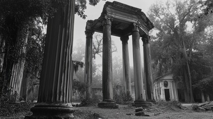 Windsor Ruins - Antebellum Pillars of Mississippi's Luxury Plantation Home