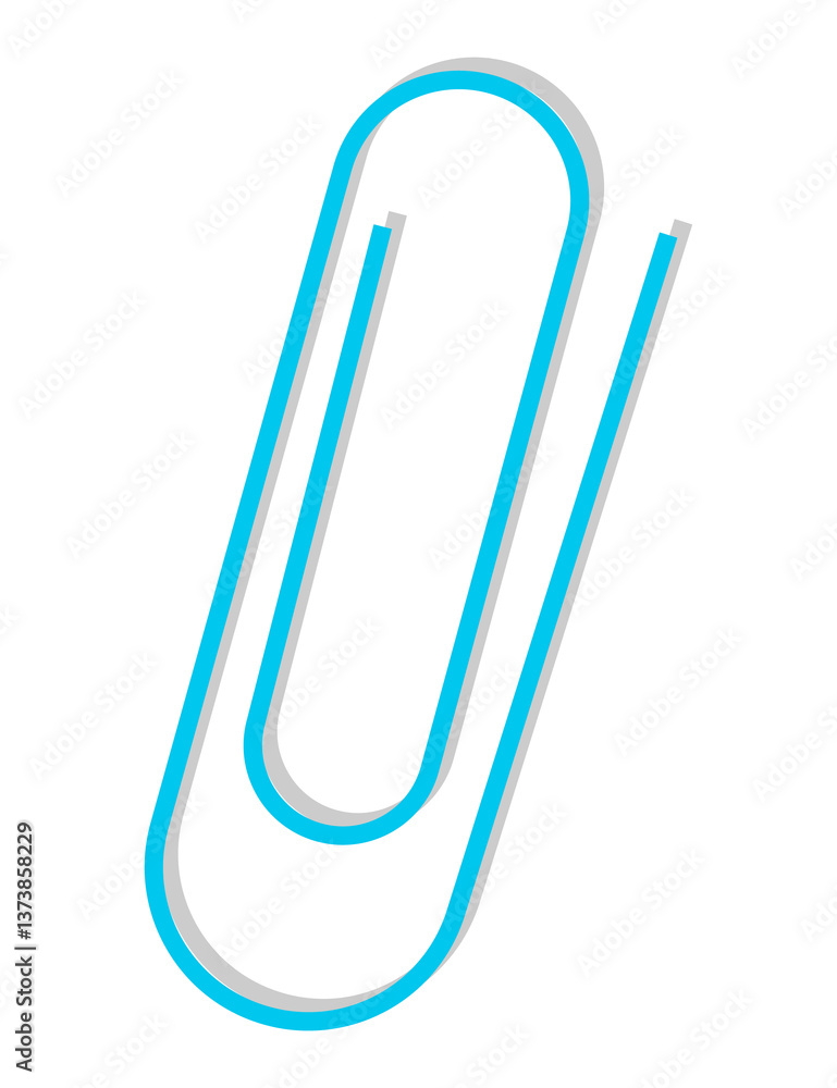 Poster paper notes stickers. paper clip as element for pin memo messages on paper sheets and office notice 