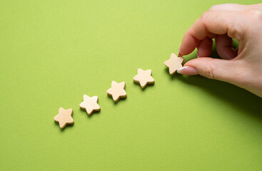 Rate it 5 stars. The hand adds a fifth star to the rating. Excellent service, customer...