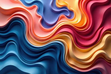 Fluid organic forms creating a swirling pattern, curve, flowing