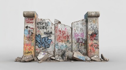 Berlin Wall Ruins: A Powerful Symbol of History and Decay