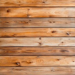 Naklejka premium Beautifully arranged wooden wall planks showcasing natural texture and warm tones for interior design inspiration.