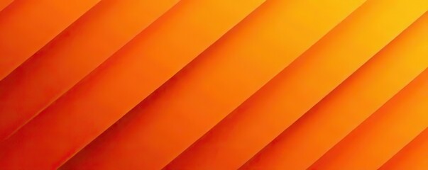 Obraz premium Abstract orange vector background with diagonal stripes in varying shades of orange, perfect for cover design, poster, and advertising, colorful, digital