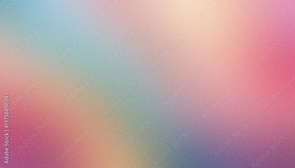 Poster pastel gradient background featuring subtle grainy texture