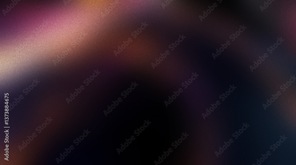 Aufkleber abstract blurred gradient background with grain texture creating a soft and elegant effect