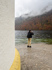 Photographer Captures Misty Mountain Lake Konigssee