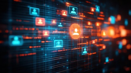 Obraz premium A closeup of a chatbot dashboard showing analytics and realtime customer satisfaction scores