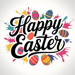 Fototapeta premium Happy Easter 
