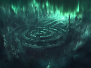 Mystical Ice Labyrinth
