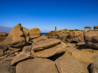 Ploumanach, Cotes-d Armor, Bretagne, Frankreich, Europa