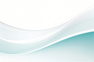 Obraz premium White and teal blue background graphics abstract.