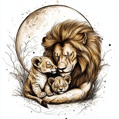 lion, animal, vector, baby lion, head, lion, wild, illustration, face, mammal, tattoo, drawing, black, wildlife, sketch, design, feline, fur, nature, eyes, art, silhouette, logo, portrait, power