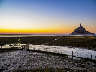 Mont Saint-Michel, Normandie, Frankreich, Europa