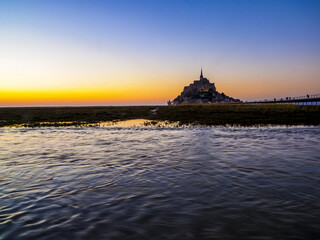 Mont Saint-Michel, Normandie, Frankreich, Europa