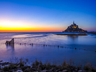 Mont Saint-Michel, Normandie, Frankreich, Europa