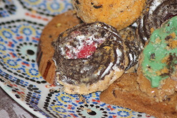 Moroccan Cookies Close Up
